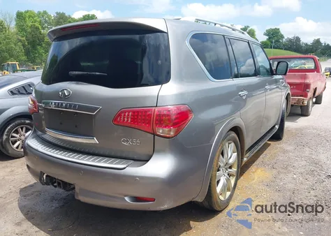 2013 Infiniti Qx56 из США, поврежденный, VIN JN8AZ2NE4D9060623